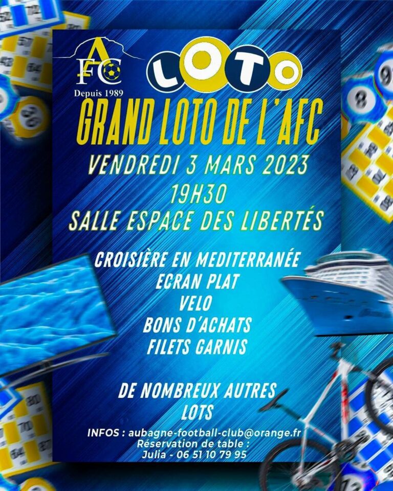 L’AFC organise son grand loto