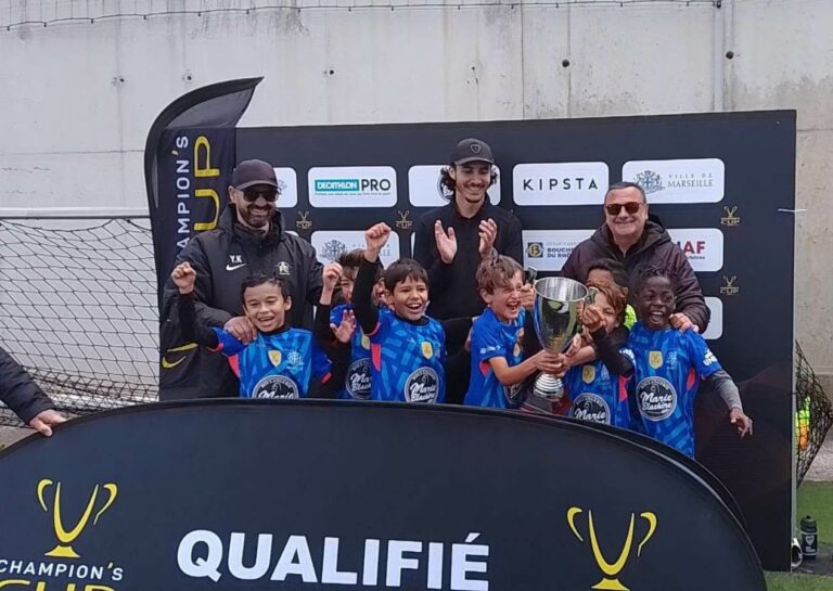 U9 –  CHAMPION’S CUP : Direction le Vélodrome